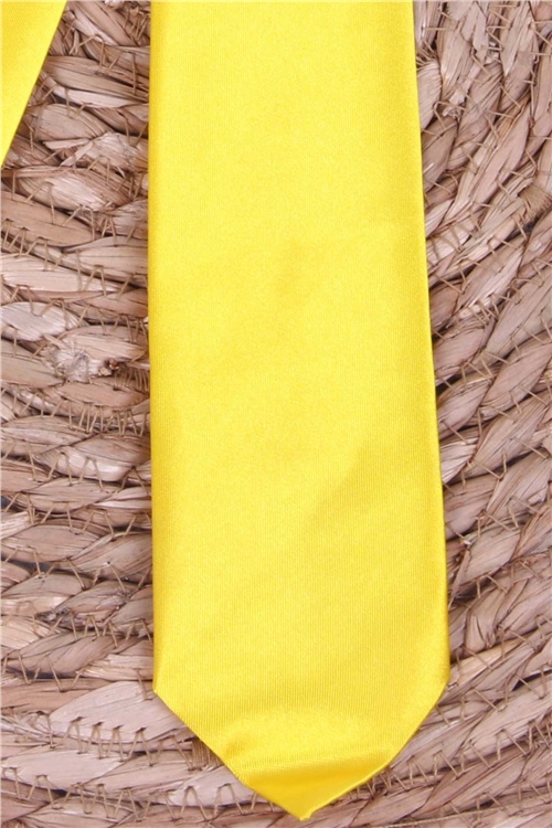 Breeze Erkek Çocuk Kravat Sarı (Standart)