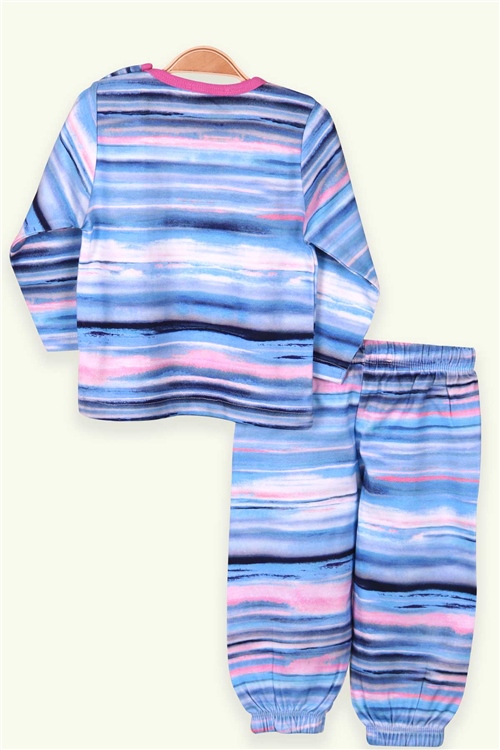 Breeze Kız Bebek Pijama Takımı Batik Desenli Karışık Renk (9 Ay-3 Yaş)