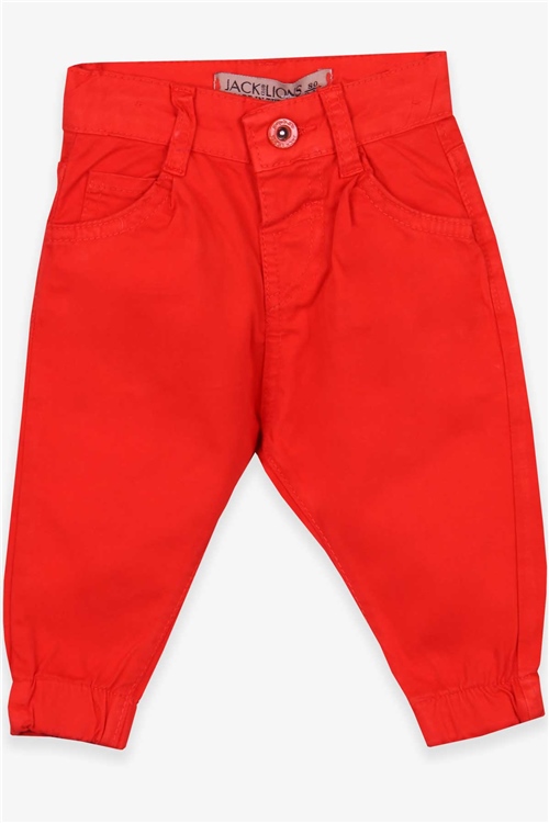 Jack Lions Erkek Çocuk Gabardin Pantolon Basic Turuncu (1-4 Yaş)